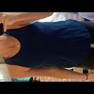 LULU LEMON navy tank top